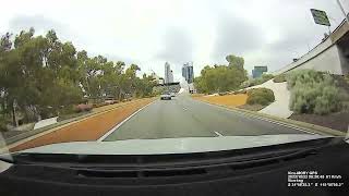 Real Time Driving Perth to Armadale WA via Kwinana Fwy South St Ranford Rd and Armadale Rd [upl. by Quickman]