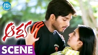 Arya Movie Scenes  Anuradha Mehta Gets A Good Impression On Allu Arjun  Sukumar  DSP [upl. by Obeded884]