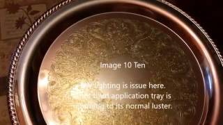 Liquid Silver Replating Silverware Electroplating Tarnish Removal [upl. by Alphonsine]