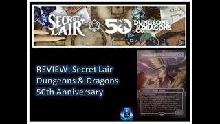 Dungeons amp Dragons 50th Anniversary Superdrop Secret Lair Review amp Finanzanalyse deutsch MTG [upl. by Reahard]