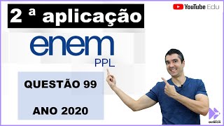 QUÍMICA ENEM PPL 2020 quotA água sofre transições de fase sem que ocorra variação da pressãoquot [upl. by Dituri134]