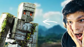 Real Life Iron Golem in Minecraft Movie 😱 [upl. by Clementis]