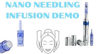 Nano Needling Demo [upl. by Llednyl72]