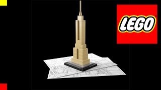 LEGO Architecture Empire State Building UNBOXING [upl. by Ekle]