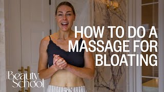 How To Banish Bloating Using This Easy Abdominal Massage Technique  No 43 [upl. by Theta]