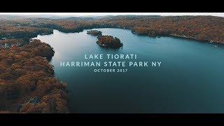 Lake Tiorati  Harriman State Park NY in 4K Drone Footage [upl. by Anerbes157]