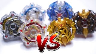 BEYBLADE BURST BATTLE  Amaterios VS Xcalibur  EPIC BEYBLADE MARATHON [upl. by Jamison175]