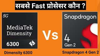 MediaTek Dimensity 6300 Vs Snapdragon 4 Gen 2 😱 [upl. by Inneg796]