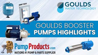 Goulds Booster Pumps Product Highlight [upl. by Kruse]