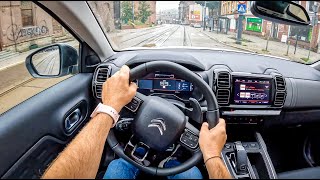 2022 Citroen C5 Aircross 12 131HP 0100 POV Test Drive 1337 Joe Black [upl. by Settera102]