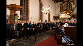 Martin Mans  Improvisatie  samenzang ‘Fryske ferskes’  Allen Orgel  Grote kerk Dokkum [upl. by Malo]