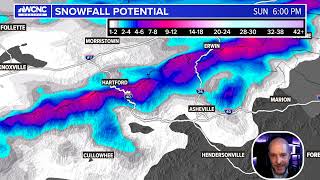 Ski Southeast Forecast for 1182024 More powder on the way [upl. by Zelig]