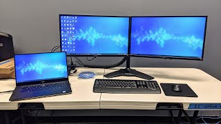 Dual monitors and docking station training video [upl. by Pappas]