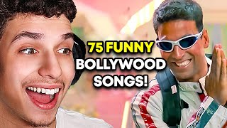 TOP 75 FUNNY BOLLYWOOD SONGS [upl. by Adnalu618]