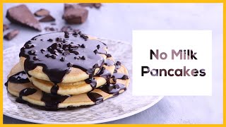 How to Make Pancakes Without Milk  Fustanycom [upl. by Fee]