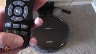 ECOVACS DEEBOT N79S Robotic Vacuum Remote Walkthrough [upl. by Noremmac]