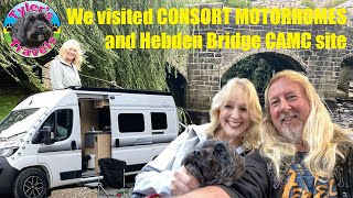 We went to Consort Motorhomes then off to Hebden Bridge CAMC site What a lovely site September 2023 [upl. by Lorinda391]