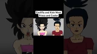 Caulifla and Kale Meet Frieza and Cooler shorts dragonball dragonballsuper caulifla [upl. by Aenel]