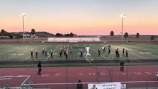 Woodside High School Marching Band at Tournament of Champions at Rodriquez High School 11162024 [upl. by Ayirp]