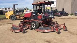 Toro Groundsmaster 580D Self Propelled Mower [upl. by Armond]