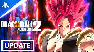 DRAGON BALL XENOVERSE 2  Super Saiyan God Free Update [upl. by Seed]