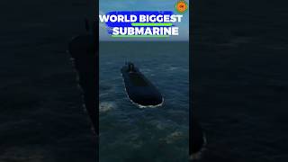 world biggest submarine ever built Typhoon class submarine in hindi shorts  inside submarine [upl. by Kramer69]