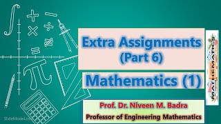 Math 1 Extra Assignments  Part 6 [upl. by Razal]