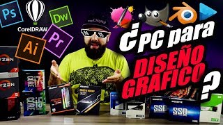 ¿Qué es lo más importante en una PC para Diseño Gráfico  Droga Digital [upl. by Eenoj]