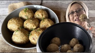 Bayrische Semmelknödel  Thermomix® TM31®  TM5®  TM6® [upl. by Anaeg]