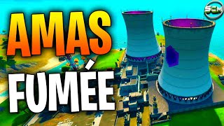 GLISSER SUR LES AMAS DE FUMÉE A STEAMY STACKS FORTNITE EMPLACEMENT AMAS DE FUMÉE FORTNITE GUIDE [upl. by Siegfried]