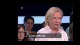 Bożena Dykiel o słupkach i pahołkach  Pani Kanclerz Merkel [upl. by Aihseken]