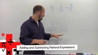 Adding and Subtracting Rational Expressions [upl. by Michigan]