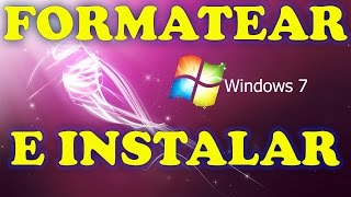 Cómo Formatear un disco duro e instalar Windows 7 desde Cero  2016  HD [upl. by Karleen486]