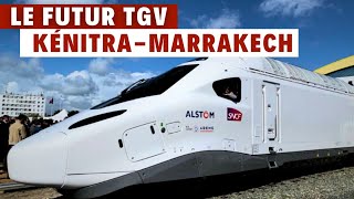 Le Maroc choisit le TGV Avelia Horizon d’Alstom de dernière génération pour la LGV KénitraMarrakech [upl. by Ydne]