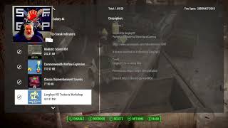 Fallout4  Post Update Modded Play [upl. by Annairb316]