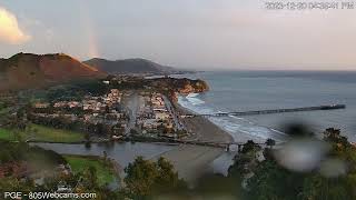 Avila Beach Overlook Webcam Recap Dec 20 2023 [upl. by Iuq137]