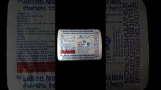 Aceclofenac  paracetamol and Trypsin  Chymotrypsin Tablets Uses in Hindi [upl. by Riatsila128]