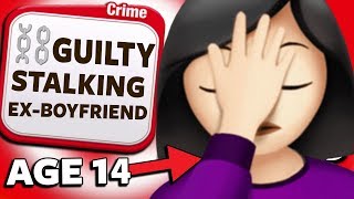 Becoming a CRAZY STALKER in BitLife PRISON AT 14 [upl. by Lehteb547]