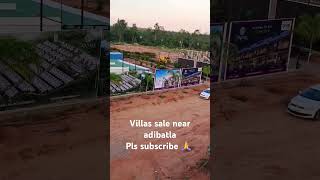 Bank loans approved villas sale near adibatla Hyderabad villas near adibatla pls call 9948784468 [upl. by Aicertap]