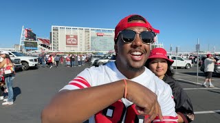 Cowboys vs 49ers 2023 Sunday Night Football  VLOG [upl. by Llezniuq919]