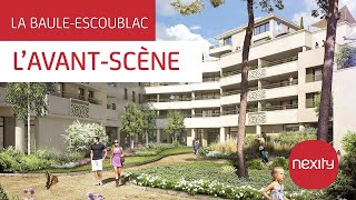 LAVANT SCENE  Programme Immobilier Neuf Nexity à La Baule Escoublac [upl. by Nogaem]