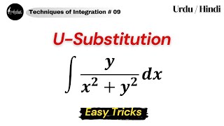 Integration of yx2 y2  USubstitution [upl. by Lisbeth]