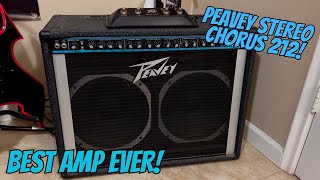 PEAVEY STEREO CHORUS 212 BEST AMP EVER [upl. by Knuth]