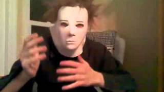 Michael Myers Reaction to 2 Girls 1 Cup Video [upl. by Assilrac492]