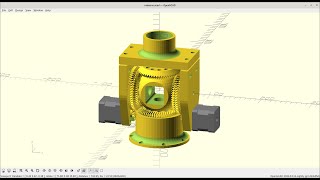 Improved robot arm with a 3D printed differential wrist [upl. by Ober]