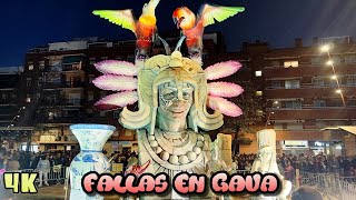 Mascleta 🎆 Crema de la Falla de Gava 2024 Barcelona 4K 🇪🇸 [upl. by Madel562]