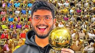 100 Ballon d’Or Packs FC MOBILE [upl. by Noiwtna]