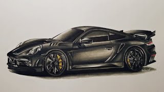 comment dessiner une porsche [upl. by Jed797]