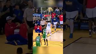 Stephen Curry Surprises Everyone with an Insane Dunk shorts [upl. by Yecats]