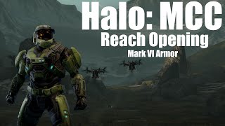 Halo Reach Opening Master Chief Armor [upl. by Notnirb]